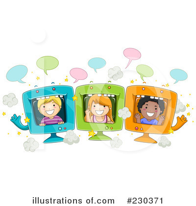 Royalty-Free (RF) Computers Clipart Illustration by BNP Design Studio - Stock Sample #230371