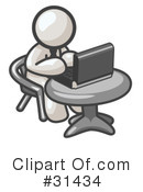 Computers Clipart #31434 by Leo Blanchette
