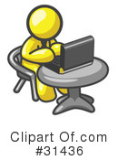 Computers Clipart #31436 by Leo Blanchette