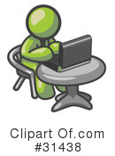 Computers Clipart #31438 by Leo Blanchette