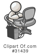 Computers Clipart #31439 by Leo Blanchette