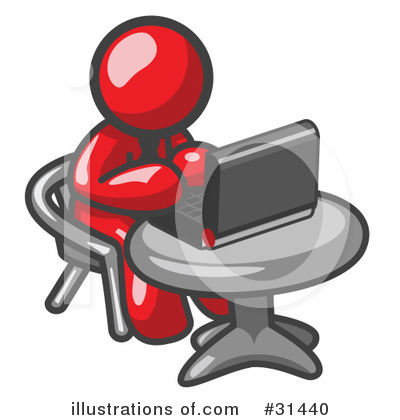 Free Computer Clipart on Royalty Free  Rf  Computers Clipart Illustration By Leo Blanchette
