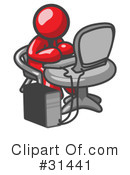 Computers Clipart #31441 by Leo Blanchette