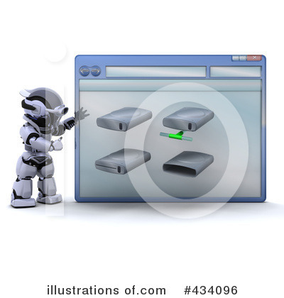 Royalty-Free (RF) Computers Clipart Illustration by KJ Pargeter - Stock Sample #434096