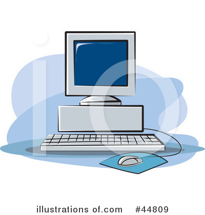 Computers Clipart #44809 by Lal Perera