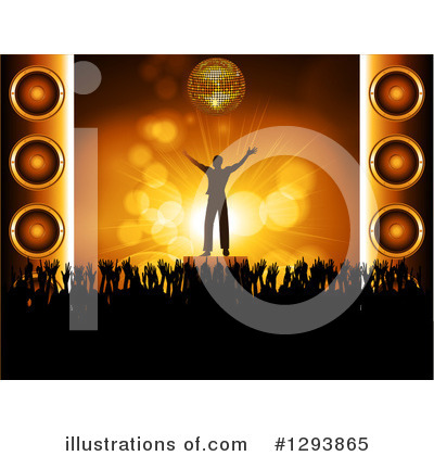 Royalty-Free (RF) Concert Clipart Illustration by elaineitalia - Stock Sample #1293865