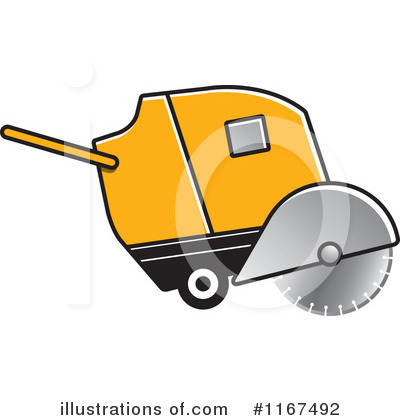 Royalty-Free (RF) Concrete Cutting Clipart Illustration by Lal Perera - Stock Sample #1167492