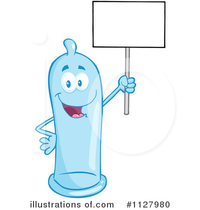 Royalty-Free (RF) Condom Clipart Illustration by Hit Toon - Stock Sample #1127980