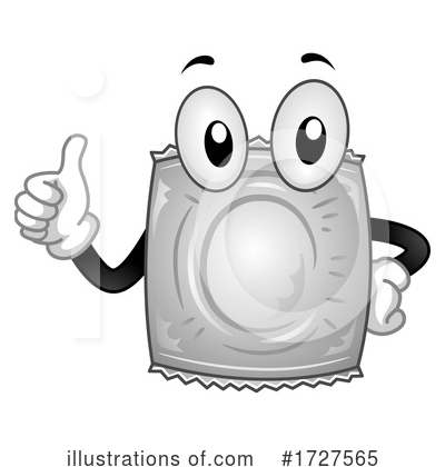 Royalty-Free (RF) Condom Clipart Illustration by BNP Design Studio - Stock Sample #1727565