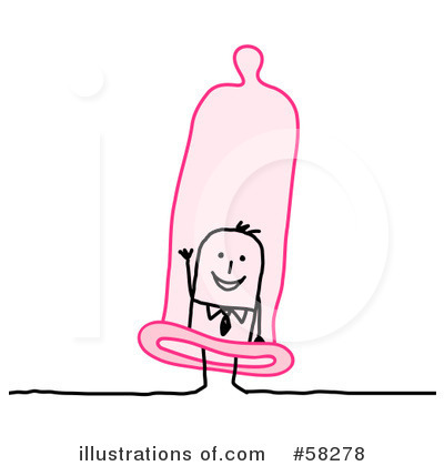 Royalty-Free (RF) Condom Clipart Illustration by NL shop - Stock Sample #58278