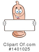 Condom Mascot Clipart #1401025 by Hit Toon