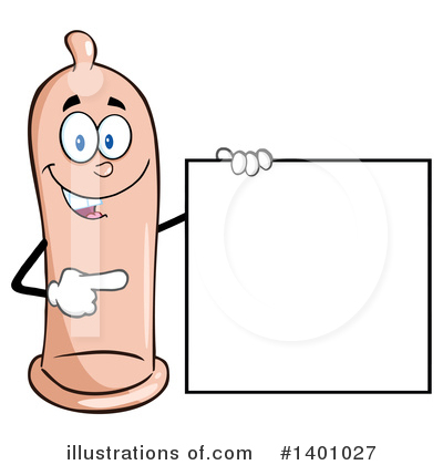 Condom Mascot Clipart #1401027 by Hit Toon