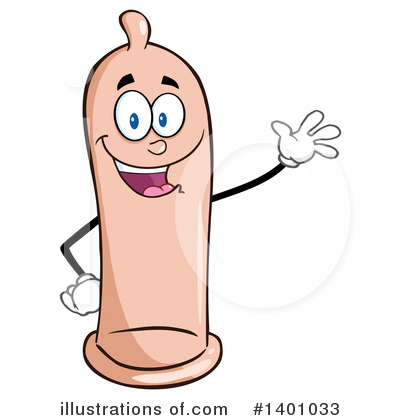 Condom Mascot Clipart #1401033 by Hit Toon