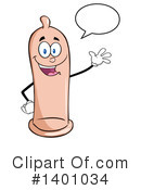 Condom Mascot Clipart #1401034 by Hit Toon