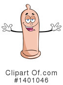 Condom Mascot Clipart #1401046 by Hit Toon