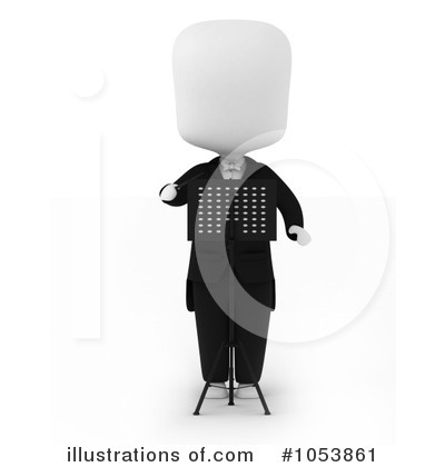 Royalty-Free (RF) Conductor Clipart Illustration by BNP Design Studio - Stock Sample #1053861