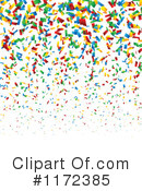 Confetti Clipart #1172385 by vectorace