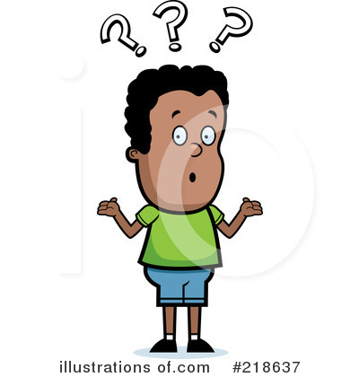 Royalty-Free (RF) Confused Clipart Illustration by Cory Thoman - Stock Sample #218637