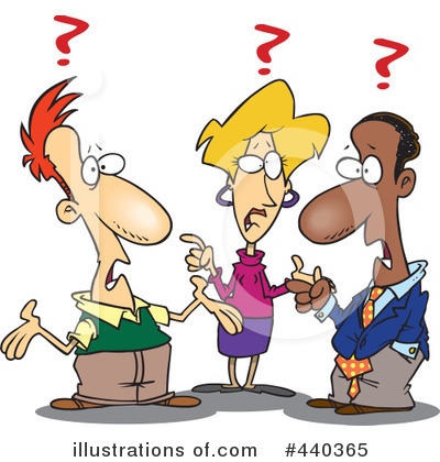 Royalty-Free (RF) Confusion Clipart Illustration by toonaday - Stock Sample #440365