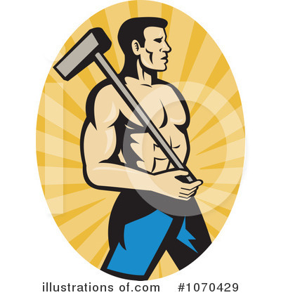 Royalty-Free (RF) Construction Clipart Illustration by patrimonio - Stock Sample #1070429