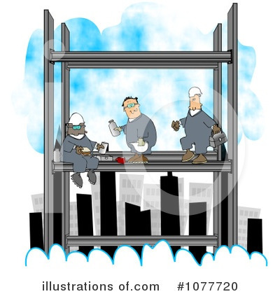Royalty-Free (RF) Construction Clipart Illustration by djart - Stock Sample #1077720