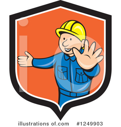 Royalty-Free (RF) Construction Clipart Illustration by patrimonio - Stock Sample #1249903