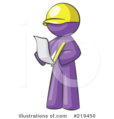 Royalty-Free (RF) Construction Clipart Illustration by Leo Blanchette - Stock Sample #219450