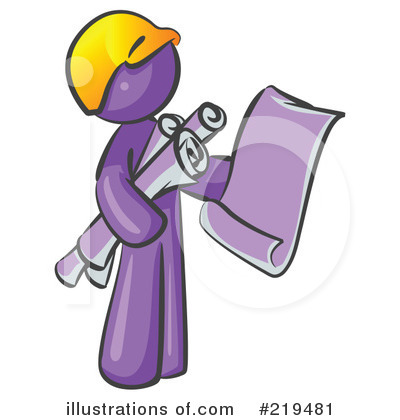 Royalty-Free (RF) Construction Clipart Illustration by Leo Blanchette - Stock Sample #219481