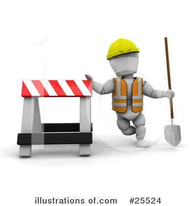 Royalty-Free (RF) Construction Clipart Illustration by KJ Pargeter - Stock Sample #25524