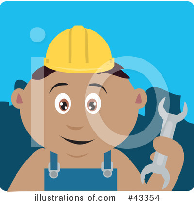 Construction Clipart #43354 by Dennis Holmes Designs