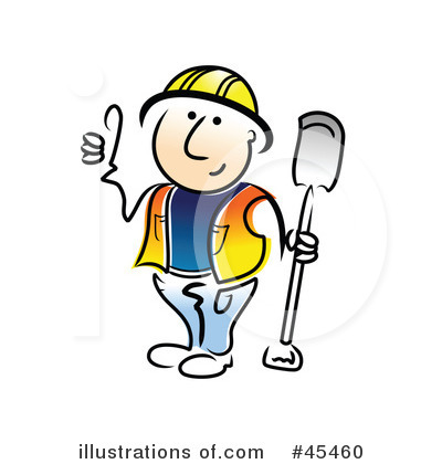 Construction Worker Clipart #45460 by TA Images