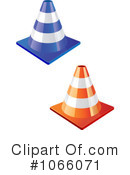 Construction Cone Clipart #1066071 by Vector Tradition SM