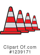 Construction Cone Clipart #1239171 by Lal Perera