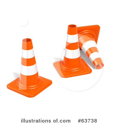 Construction Cone Clipart #63738 by Tonis Pan