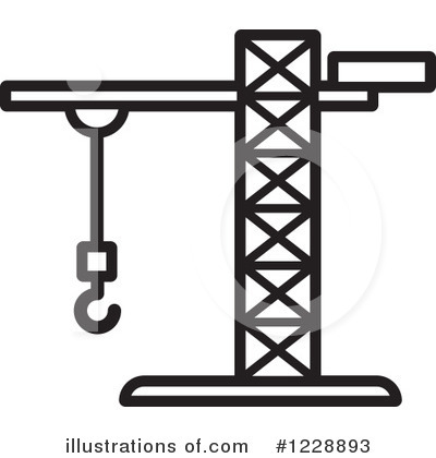 Construction Crane Clipart #1228893 by Lal Perera