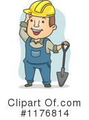 Construction Worker Clipart #1176814 by BNP Design Studio