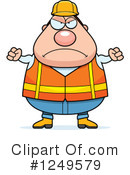 Construction Worker Clipart #1249579 by Cory Thoman