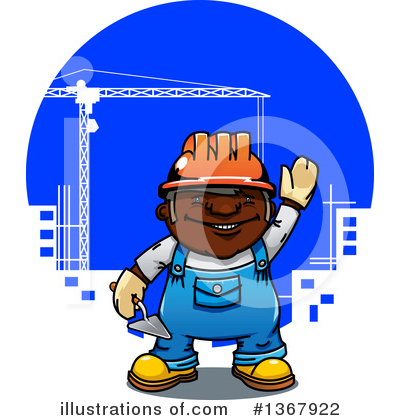 Worker Clipart #1367922 by Vector Tradition SM