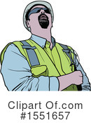 Construction Worker Clipart #1551657 by dero