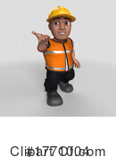 Construction Worker Clipart #1771004 by KJ Pargeter