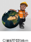 Construction Worker Clipart #1771014 by KJ Pargeter