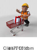 Construction Worker Clipart #1771018 by KJ Pargeter