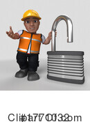 Construction Worker Clipart #1771032 by KJ Pargeter