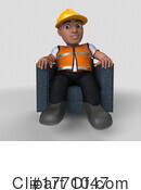 Construction Worker Clipart #1771047 by KJ Pargeter