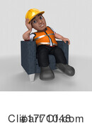 Construction Worker Clipart #1771048 by KJ Pargeter