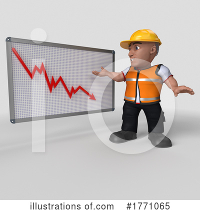 Royalty-Free (RF) Construction Worker Clipart Illustration by KJ Pargeter - Stock Sample #1771065