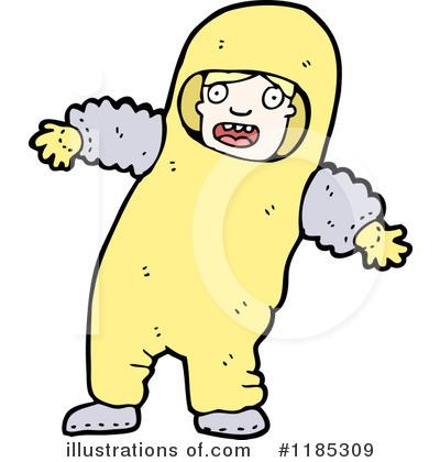Royalty-Free (RF) Contamination Suit Clipart Illustration by lineartestpilot - Stock Sample #1185309