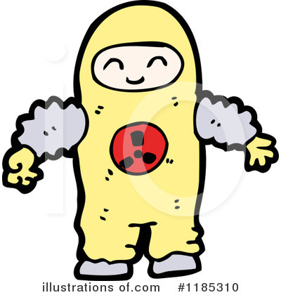 Royalty-Free (RF) Contamination Suit Clipart Illustration by lineartestpilot - Stock Sample #1185310