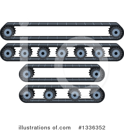 Royalty-Free (RF) Conveyor Belts Clipart Illustration by Liron Peer - Stock Sample #1336352