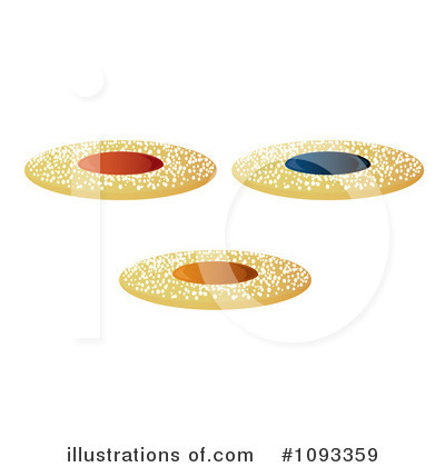 Royalty-Free (RF) Cookie Clipart Illustration by Randomway - Stock Sample #1093359
